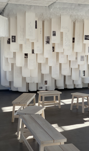 Imanta Ziedoņa bibliotēka, Rīga, 2019. Interjera projekts. Imants Ziedonis library, Rīga, 2019. Interior project.